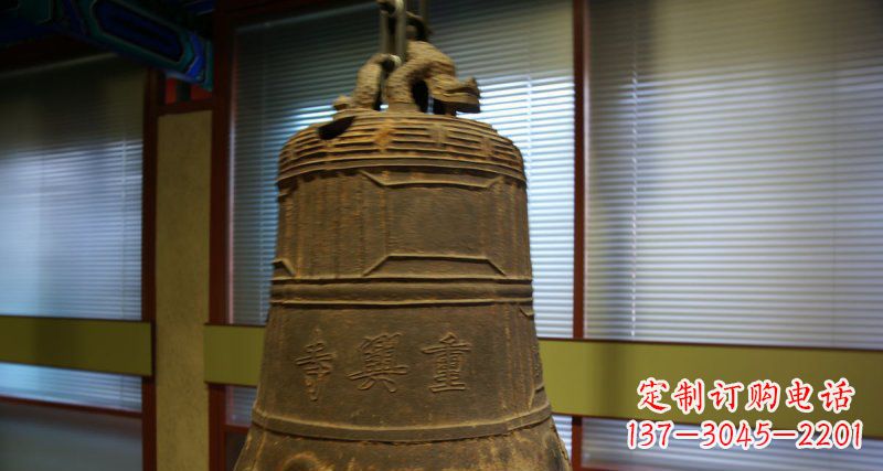 周口仿古铜钟雕塑定制