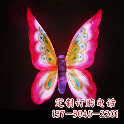 周口定制发光蝴蝶雕塑