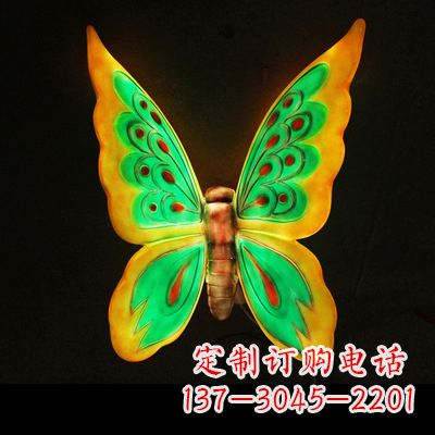 周口闪耀蝴蝶,精致灯光雕塑