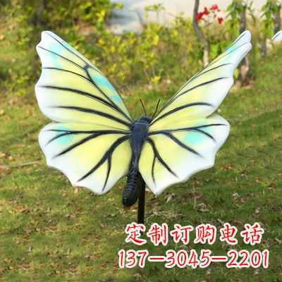 周口色彩丰富的仿真蝴蝶雕塑
