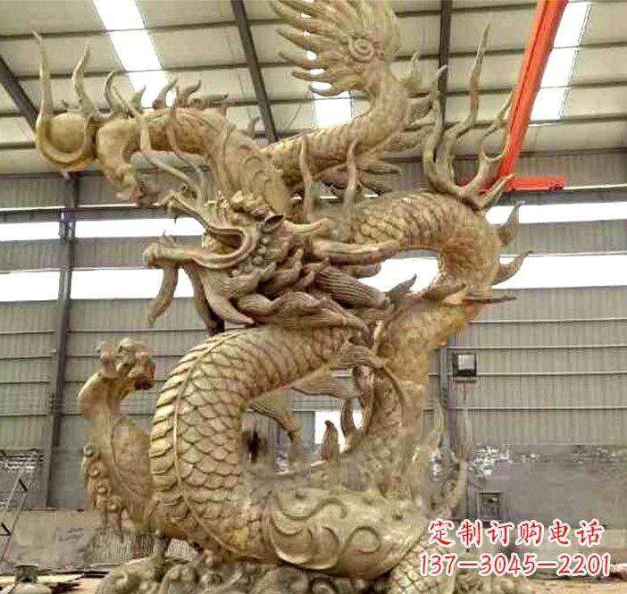 周口飞龙铜雕塑