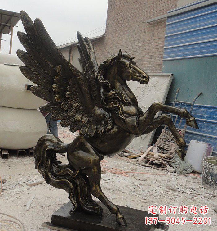 周口青铜动物雕塑