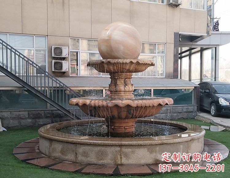 周口独特的风水球石雕