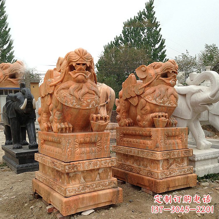 周口豪华高饱和度貔貅雕塑