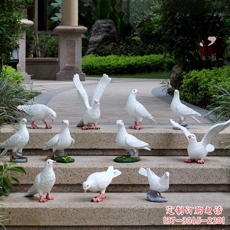周口鸽子抽象雕塑