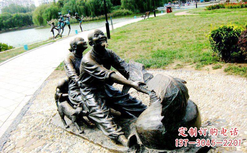 周口新颖可爱的铜雕萝卜小品