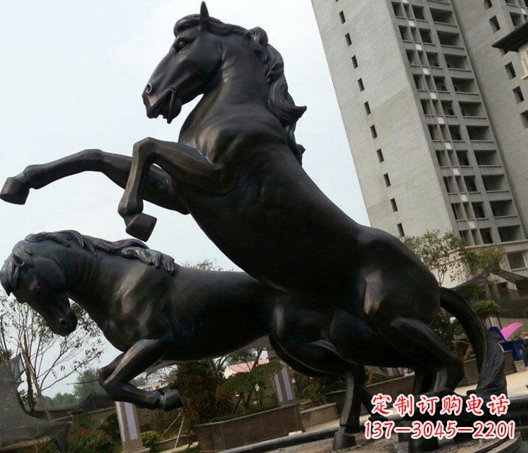 周口高雅实木动物雕塑
