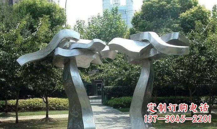 周口不锈钢拱门定制雕塑