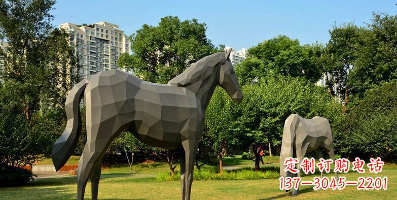 周口产品名称不锈钢动物抽象雕塑