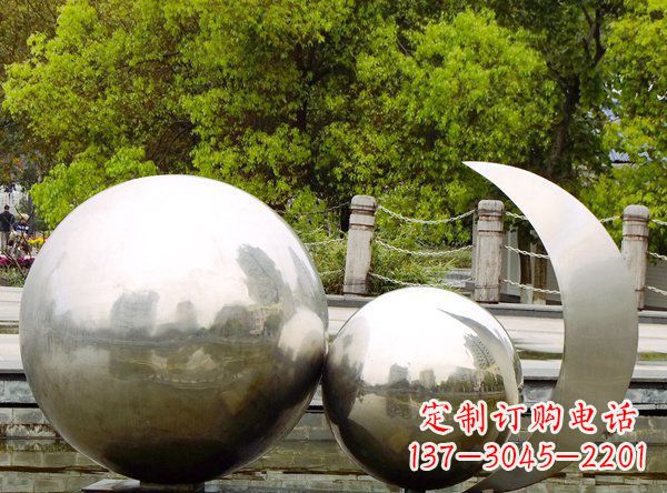 周口别出心裁不锈钢地球雕塑