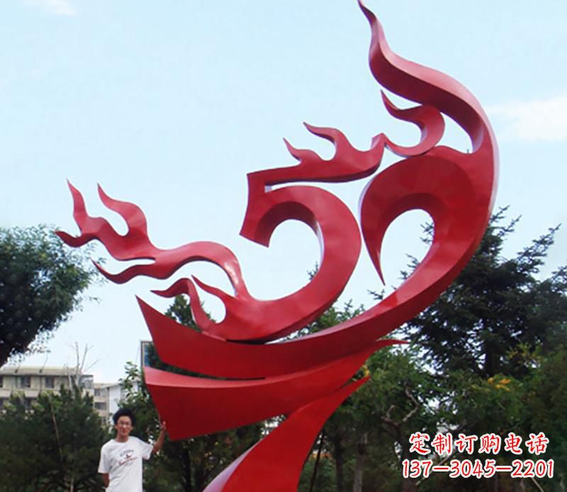 周口梦幻飘带景观雕塑