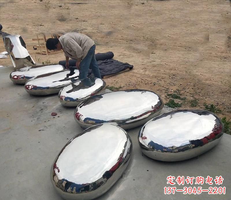 周口中领雕塑水滴形艺术雕塑