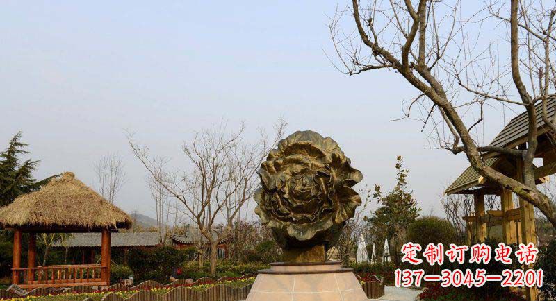 周口公园大白菜景观铜雕
