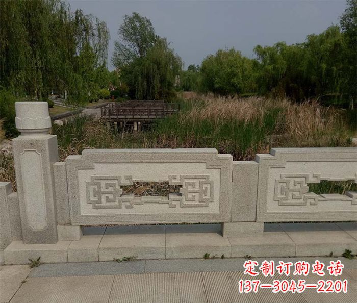 周口优雅大气的公园栏板雕塑