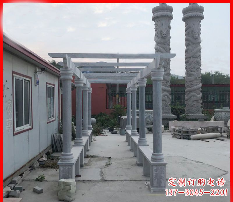 周口艺术之大理石石雕长廊