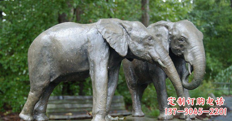 周口优质大象铜雕