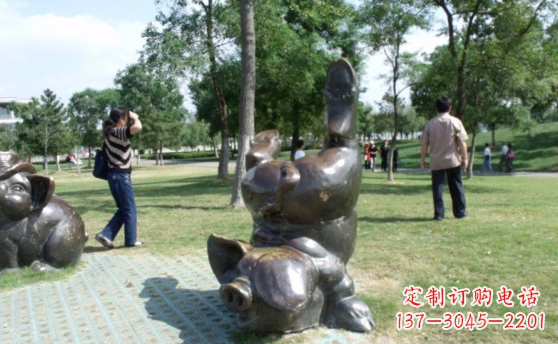 周口产品名称中领雕塑铜质动物雕塑