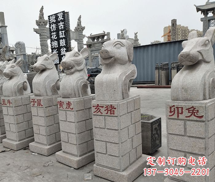 周口动物石雕,精美而精致