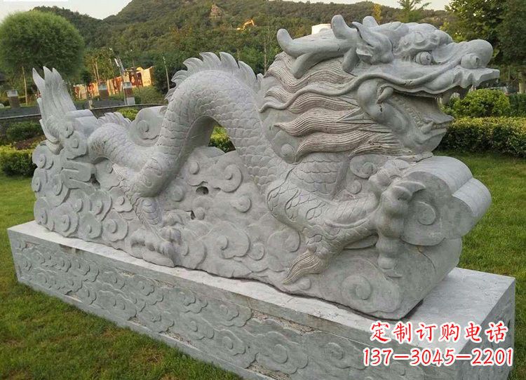 周口中领雕塑-精美古典仿古龙雕塑