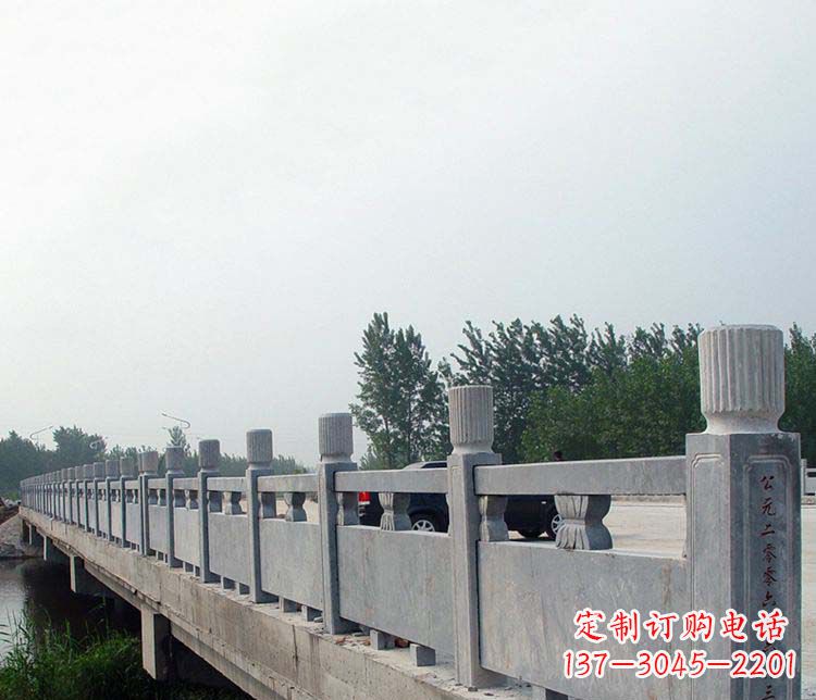 周口中领雕塑-仿古石栏板景观石雕