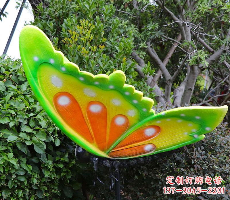 周口玻璃钢仿真蝴蝶雕塑