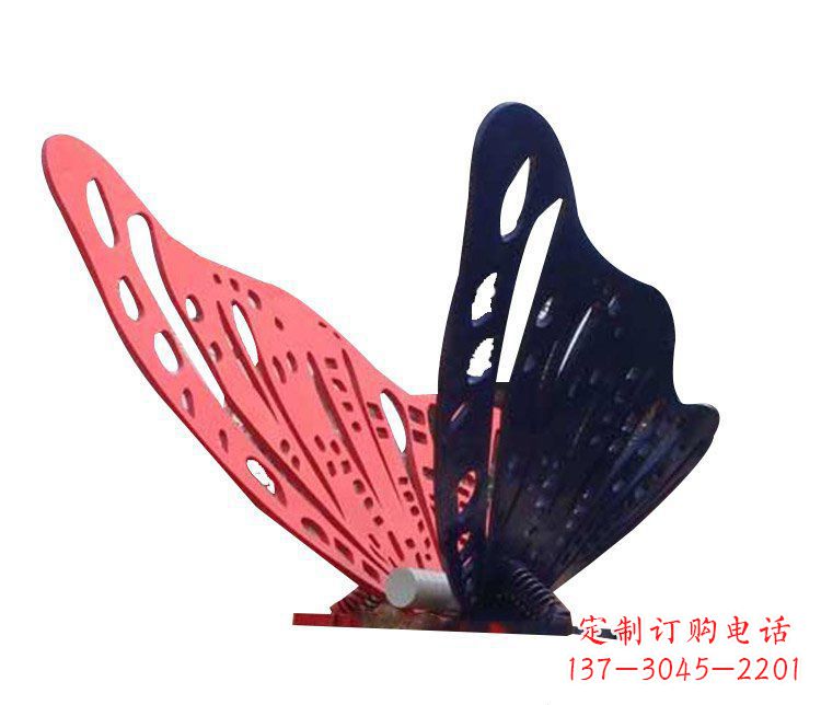 周口精致纯粹，不锈钢蝴蝶雕塑
