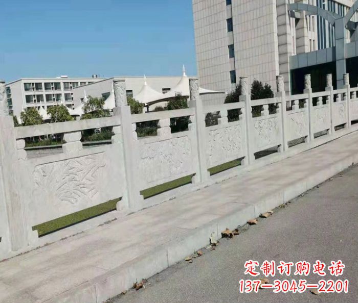 周口精美大理石浮雕栏板