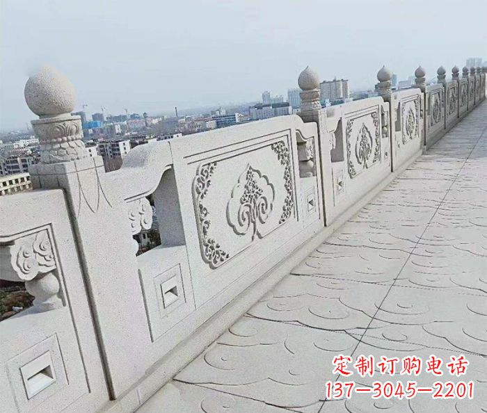 周口精美大理石栏板雕塑
