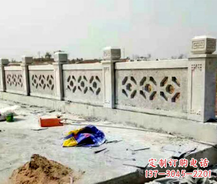 周口公园大理石栏板石雕