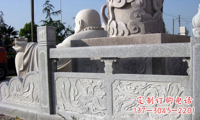 周口公园景观大理石栏板石雕