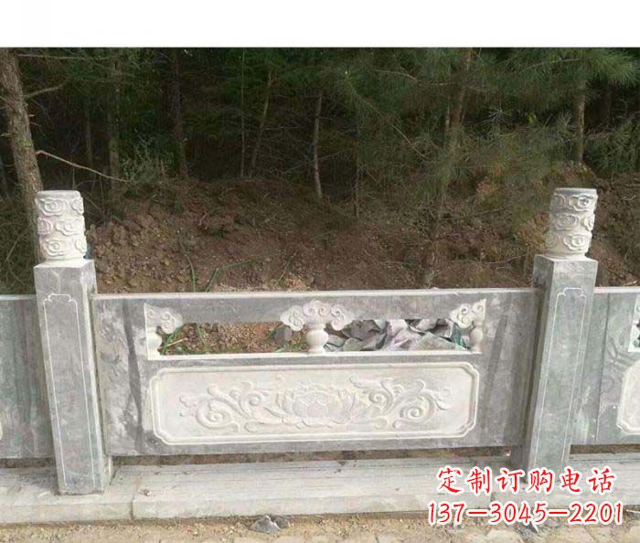 周口大理石栏板石雕艺术品