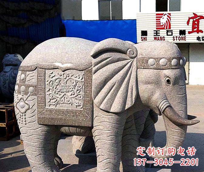 周口高品质缅甸大象雕塑