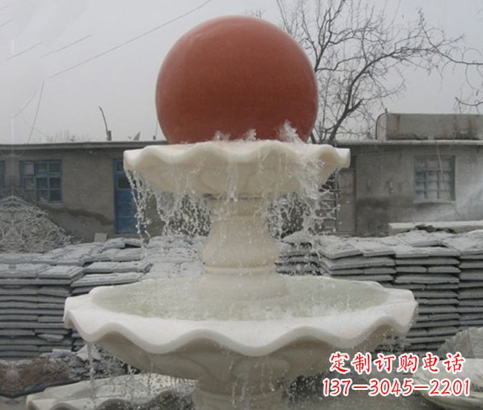 周口精美风水球石雕