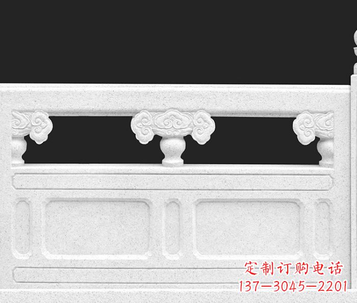 周口汉白玉石栏板雕塑