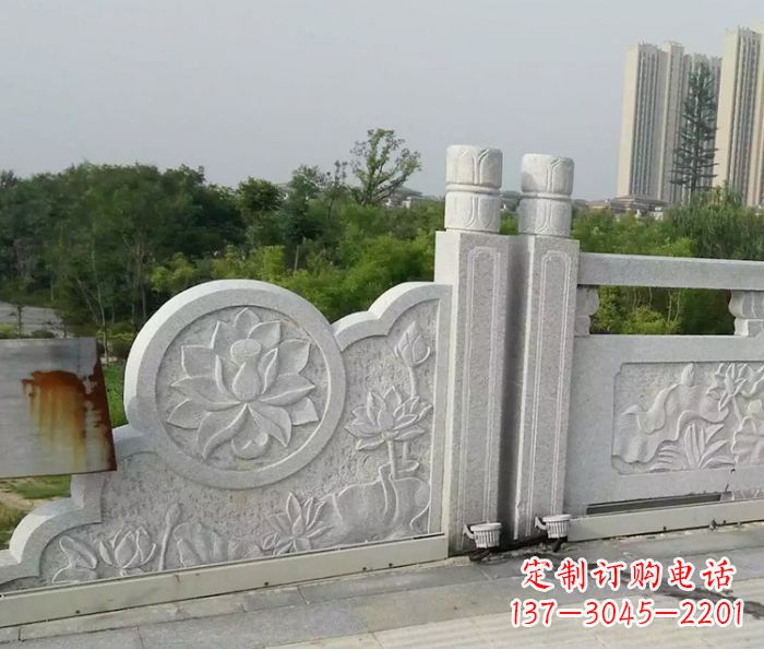 周口汉白玉石雕栏板