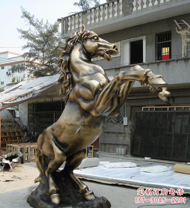 周口公园动物铜雕