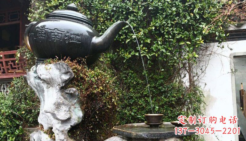 周口铜雕茶壶,雕刻美景,带您开启新的旅程
