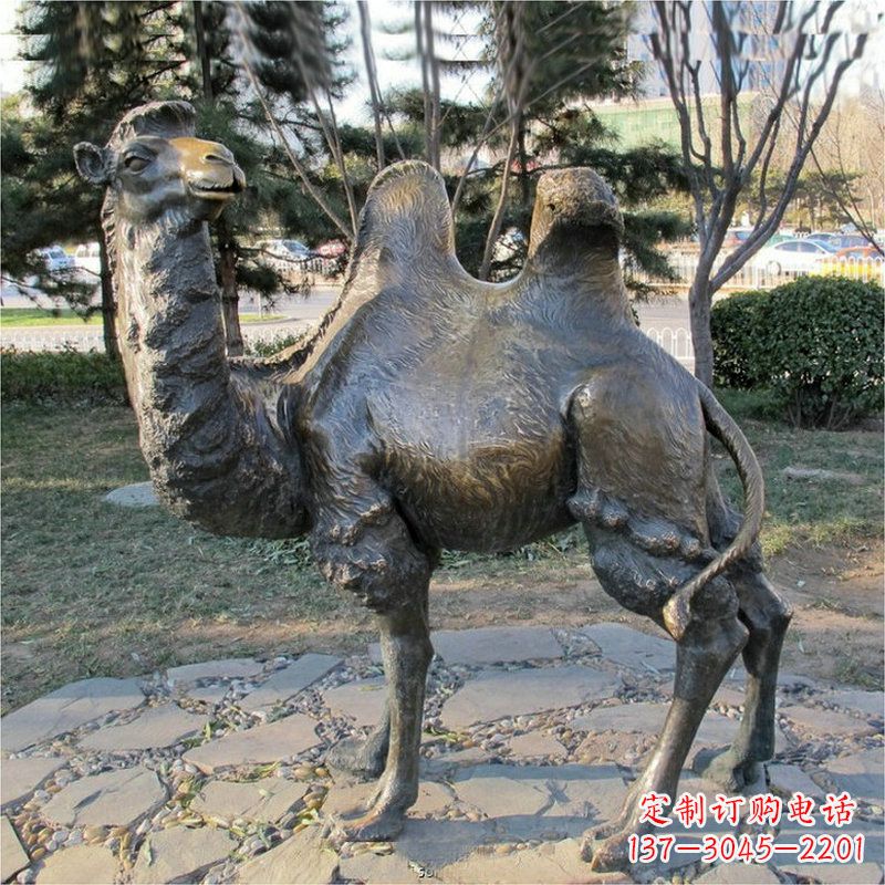 周口精美绝伦的室内装饰品——骆驼铜雕