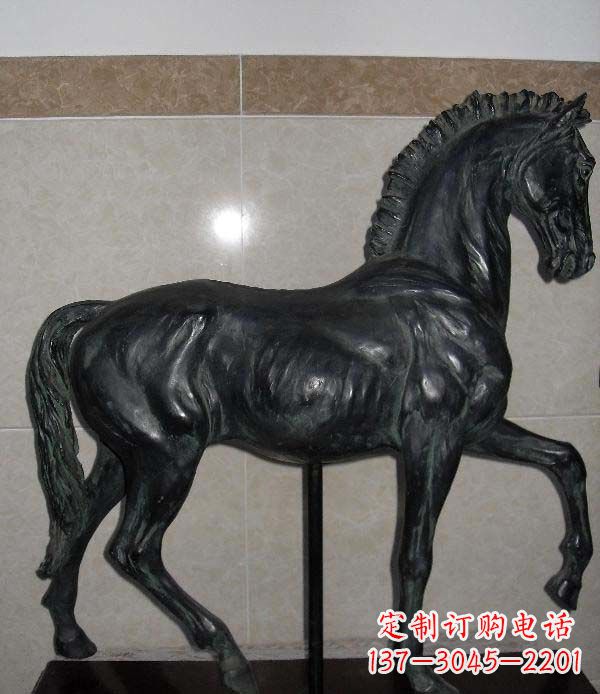 周口马动物铜雕景观雕塑