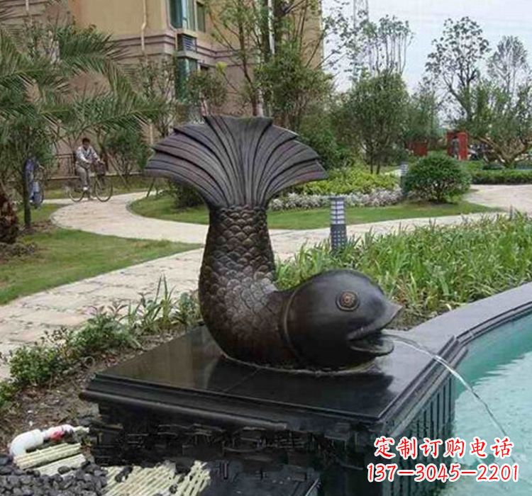 周口鲤鱼铜雕——让大自然的魅力惊艳您的眼球