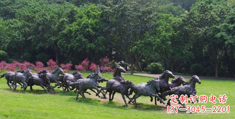 周口中领雕塑精美细腻的动物铜雕