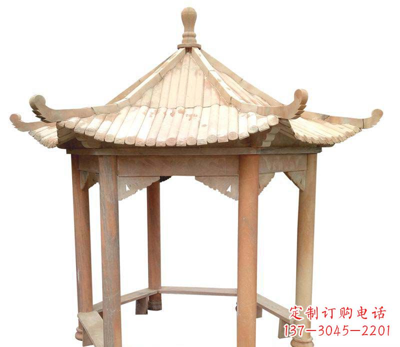 周口精美六角凉亭雕塑