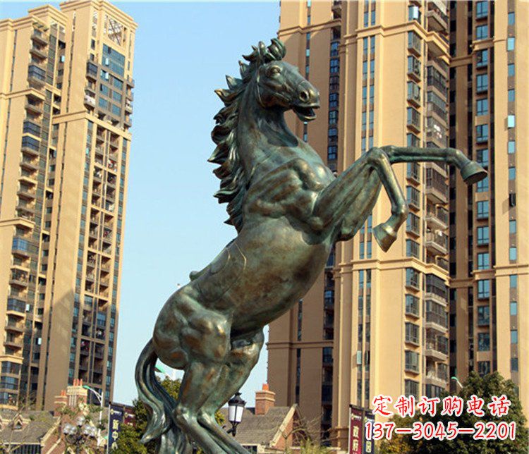 周口中领雕塑充满细节的动物铜雕