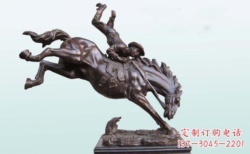 周口精致古典·真实再现马铜雕