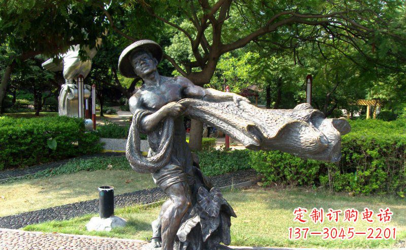 周口渔民铜雕—— 带您体验渔夫传统文化