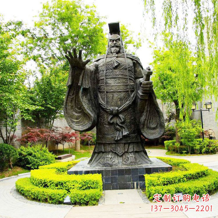 周口定制秦始皇古代帝王大型雕塑