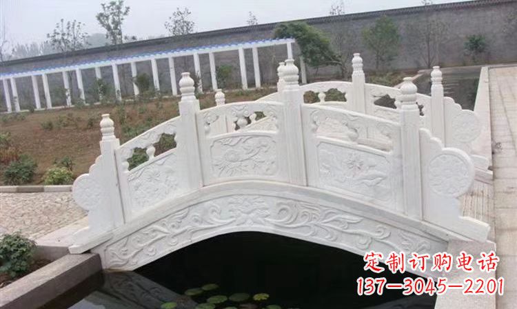 周口拱桥石雕户外摆件园林景观雕塑