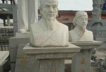 周口高级定制古代名人祖冲之头像雕塑