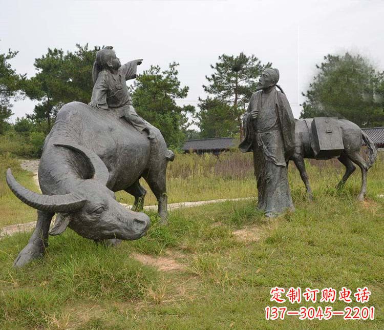 周口杜牧精品铜雕雕塑