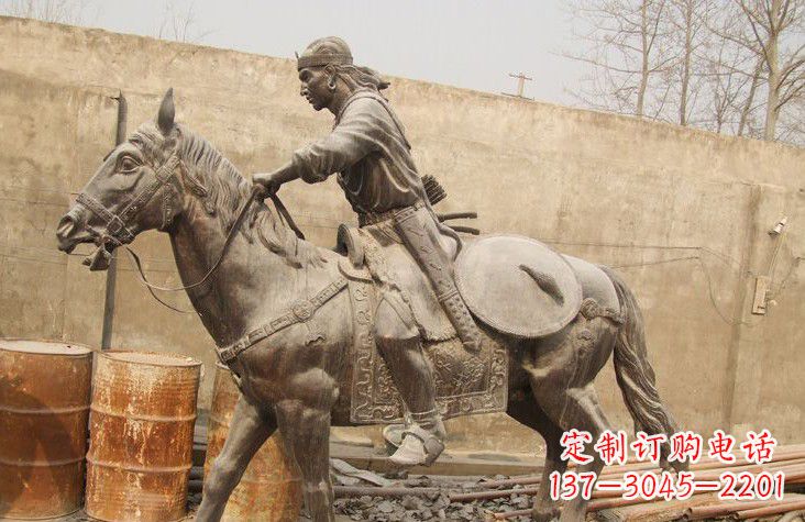 周口古代战马铜雕塑，为您定制灵动雄壮的艺术品